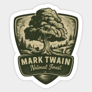 Mark Twain Missouri National Forest US Sticker